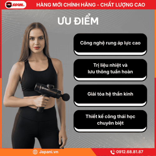 Ưu điểm vượt trội của máy đấm lưng cầm tay JAPANI MDL-5650