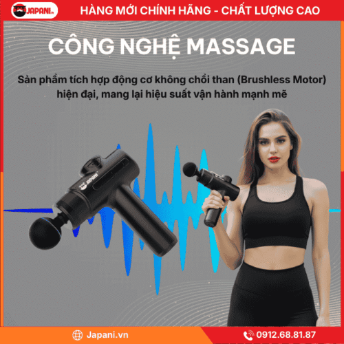 Công nghệ massage có trong máy đấm lưng cầm tay JAPANI MDL-5650