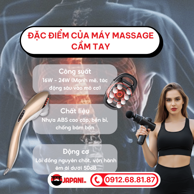 Đặc điểm của top m&aacute;y massage cầm tay