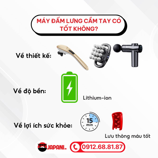 Đ&aacute;nh gi&aacute; m&aacute;y đấm lưng cầm tay c&oacute; tốt kh&ocirc;ng?