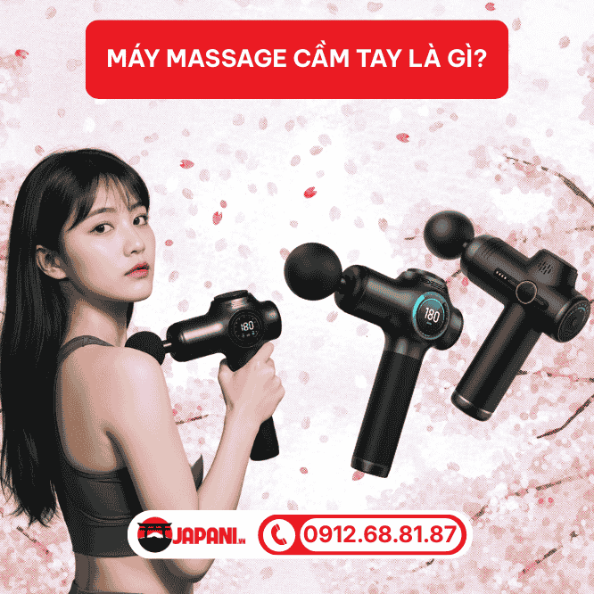 Máy massage cầm tay là gì và Công dụng thực tế