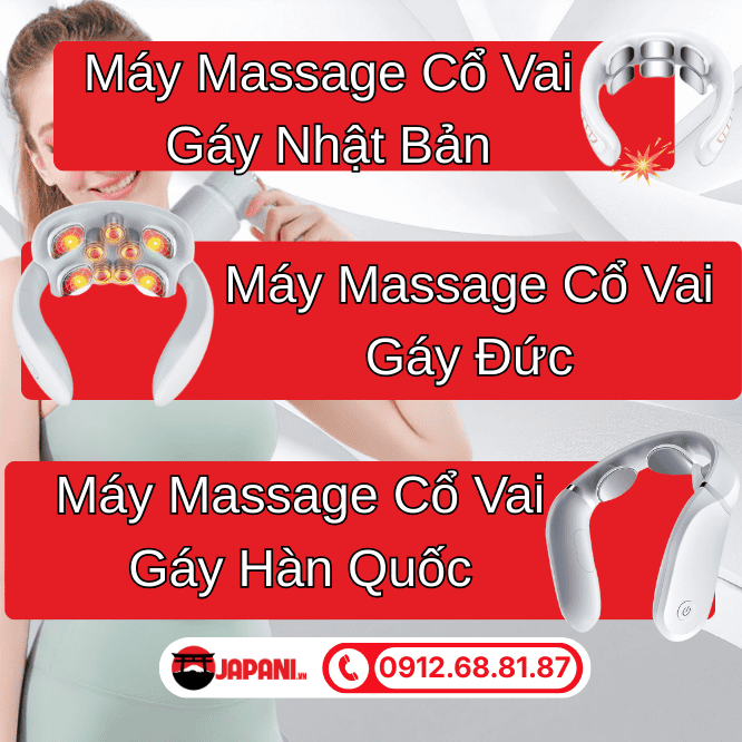 Máy Massage Cổ Vai Gáy theo xuất xứ