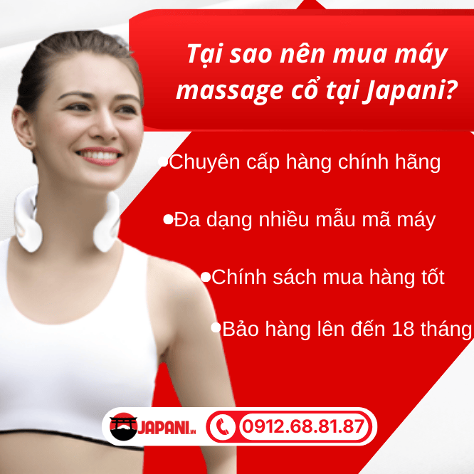 Tại sao nên mua Máy Massage Cổ tại Japani?