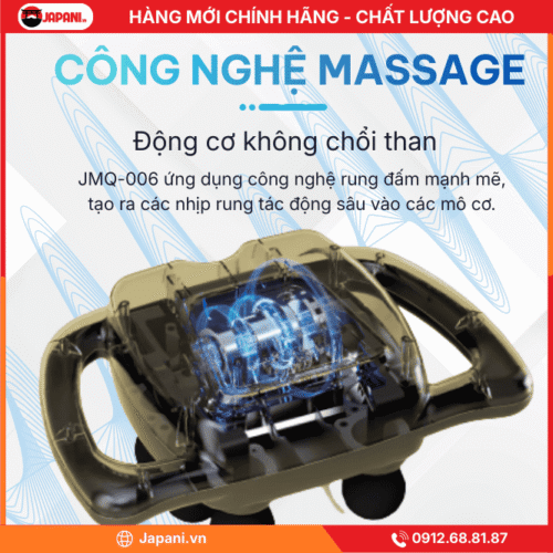 Công Nghệ Massage Của Máy massage cổ vai gáy JAPANI CVG-4869