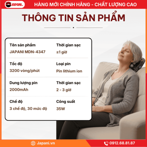 Thông tin chi tiết sản phẩm JAPANI MDN-4347