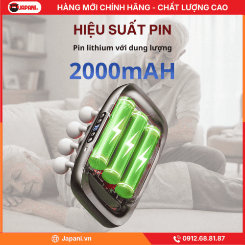 Pin của máy massage JAPANI MDN-4347