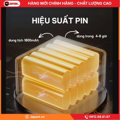 Hiệu Suất Pin Bền Bỉ của máy