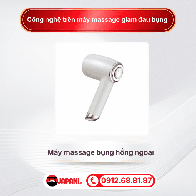 Máy massage bụng hồng ngoại