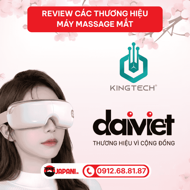Review c&aacute;c thương hiệu m&aacute;y massage mắt nổi bật kh&aacute;c