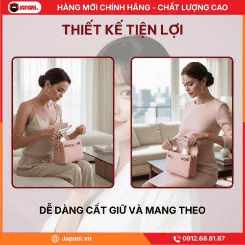 Thiết kế công thái học của máy massage nâng cơ mặt JAPANI MDN-2613