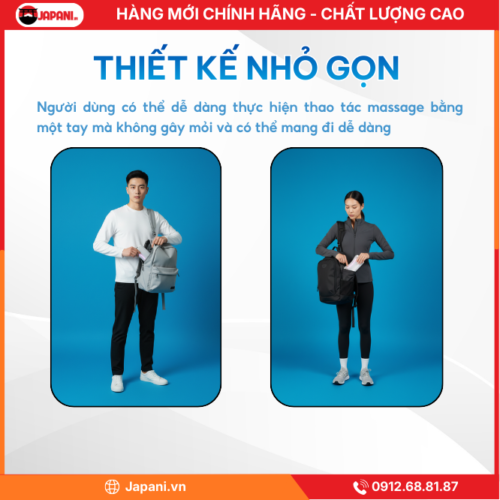 Thiết kế nhỏ gọn, sang trọng và tiện lợi