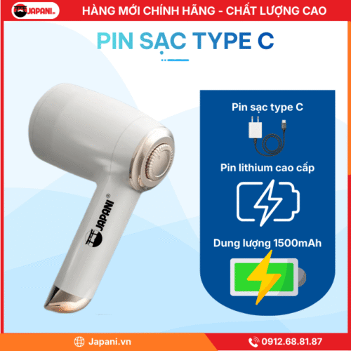 Hiệu Suất Pin Vượt Trội và Sạc Tiện Lợi Của Máy Massage Bụng Cầm Tay MBCT-6136