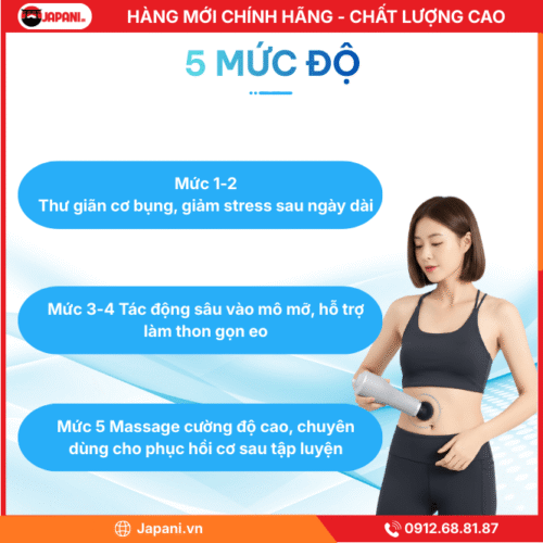 5 mức độ điều chỉnh của JAPANI MBCT-6183