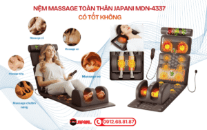 Review nệm massage JAPANI MDN-4337 có tốt không