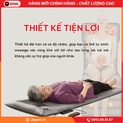 Thiết Kế Công Thái Học Của Máy Đấm Lưng Cầm Tay JAPANI MDL