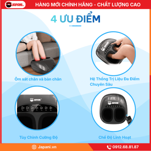 Ưu Điểm Nổi Bật của Thiết Bị Massage Chân Cao Cấp JAPANI MSC-6319