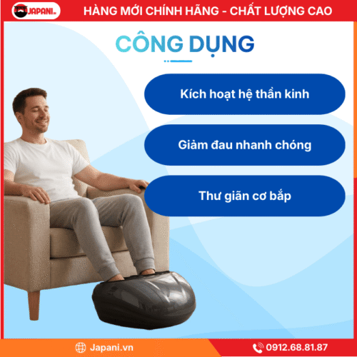 Công dụng máy massage chân JAPANI MSC-6319
