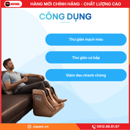 Công dụng máy massage bàn chân JAPANI MSC-6335