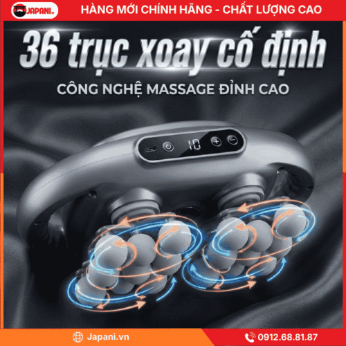 Công nghệ trên máy massage cầm tay đa năng JAPANI MDN-6408