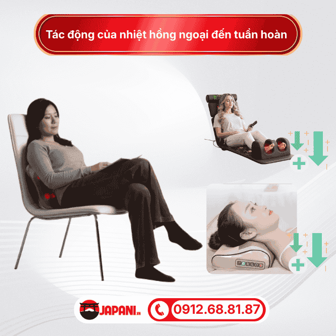 Giải pháp đệm massage lưng cho người thoát vị đĩa đệm