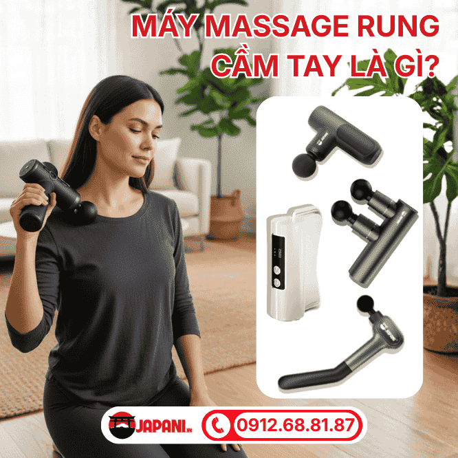 Máy massage rung cầm tay là gì? Tại sao nên sở hữu?