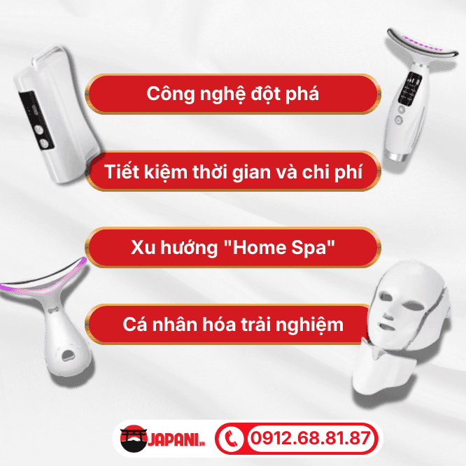 Tại sao máy massage mặt nâng cơ mặt lại trở thành xu hướng làm đẹp 2026?