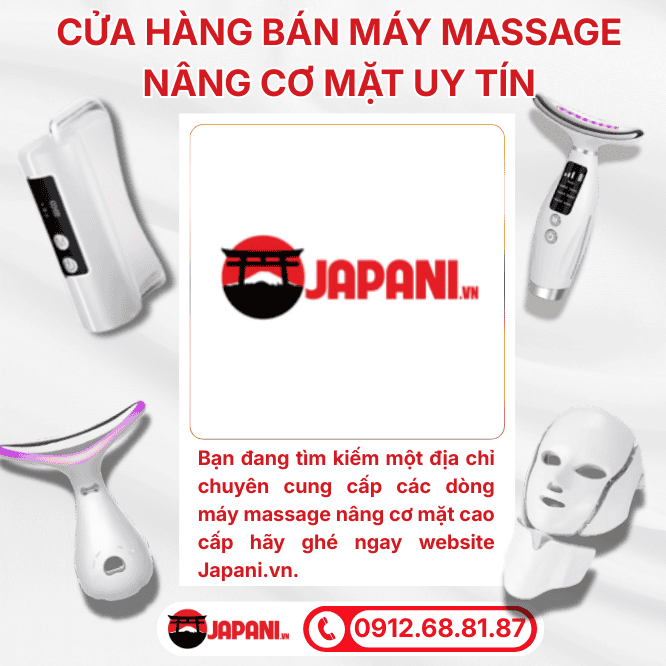 Tìm cửa hàng máy massage nâng cơ mặt uy tín ở đâu?