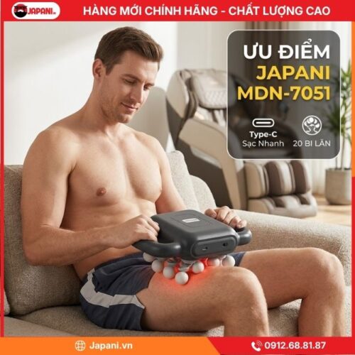 Ưu Điểm Nổi Bật Của Máy Massage Đa Năng Cầm Tay JAPANI MDN-7051