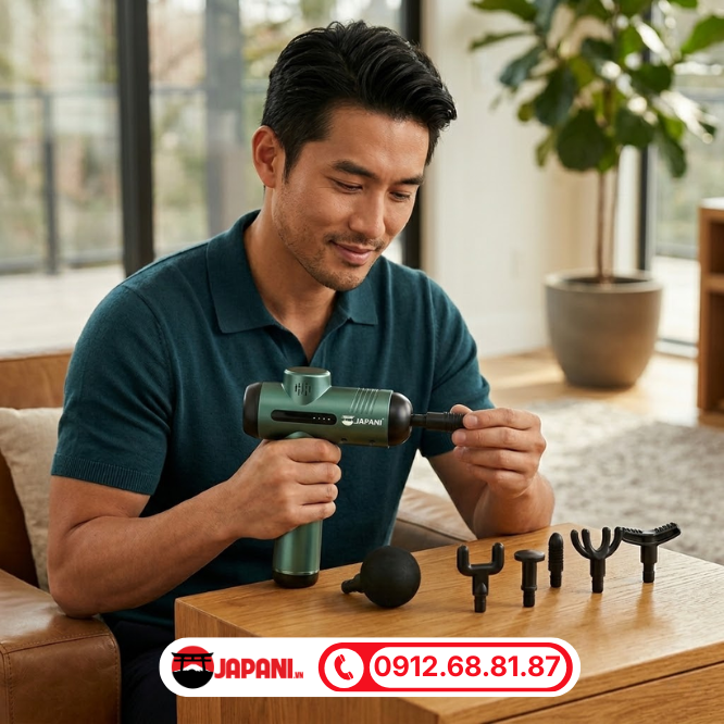 C&aacute;ch sử dụng v&agrave; sạc pin S&uacute;ng m&aacute;t xa cơ JAPANI MCT-1889