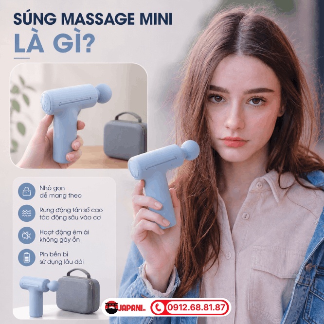 Súng massage mini là gì