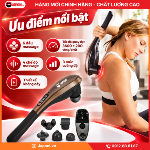 Ưu Điểm Nổi Bật Của Máy Massage Cầm Tay JAPANI MDN-8114
